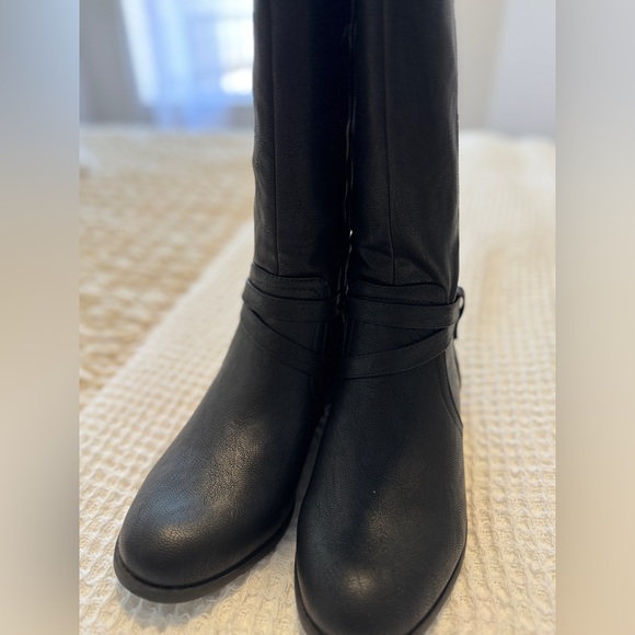 NWT Life Stride Xtrovert Women’s Wide Calf Riding Boots - Size 10M - Black - Picture 10 of 12